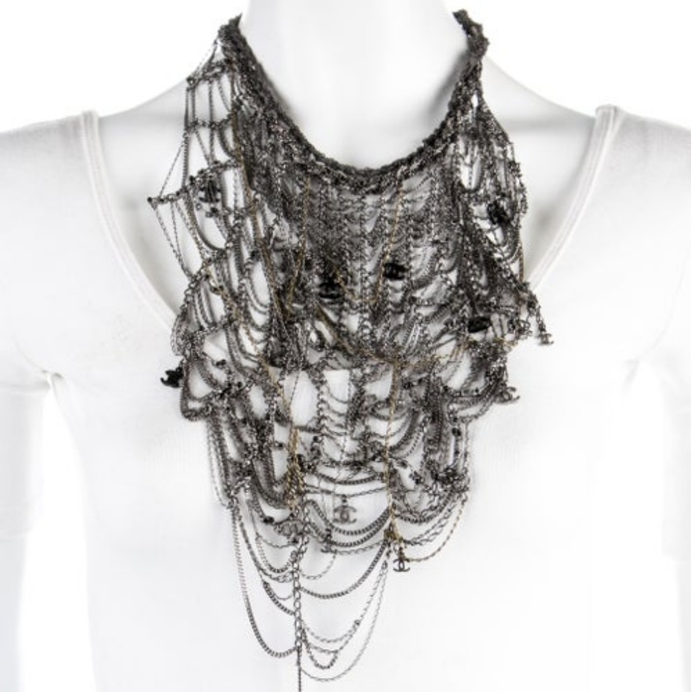 ISO Chanel multistrand charm necklace